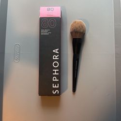 Sephora 80 bronzer makeup brush 