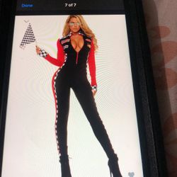 BRAND SPANKING NEW (FASHION  NOVA) SUPER SEXY!!! PIT STOP GIRL!!!   COSTUME