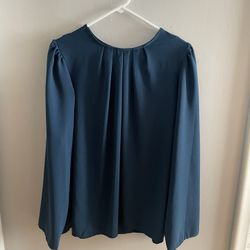 Teal Full sleeved Blouse