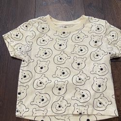 Girls Disney Winnie The Pooh Shirt Size 10/12 #20