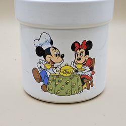 Walt Disney Mickey Mouse Kitchen Canister Jar