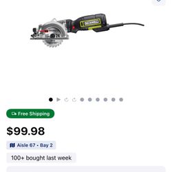 ROCKWELL 5 -Amp 4-1/2-in Circular saw