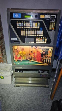 Cigarette Machine Vending, Bill Acceptor Compact Model Wurlitzer