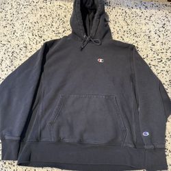 Black Champion Hoodie