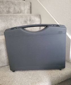 Black Hard Plastic Carry Case