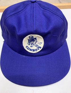 DALLAS COWBOYS 1960's VINTAGE CAP WITH ROUND ORIGINAL LOGO "COWBOY JOE" MINT