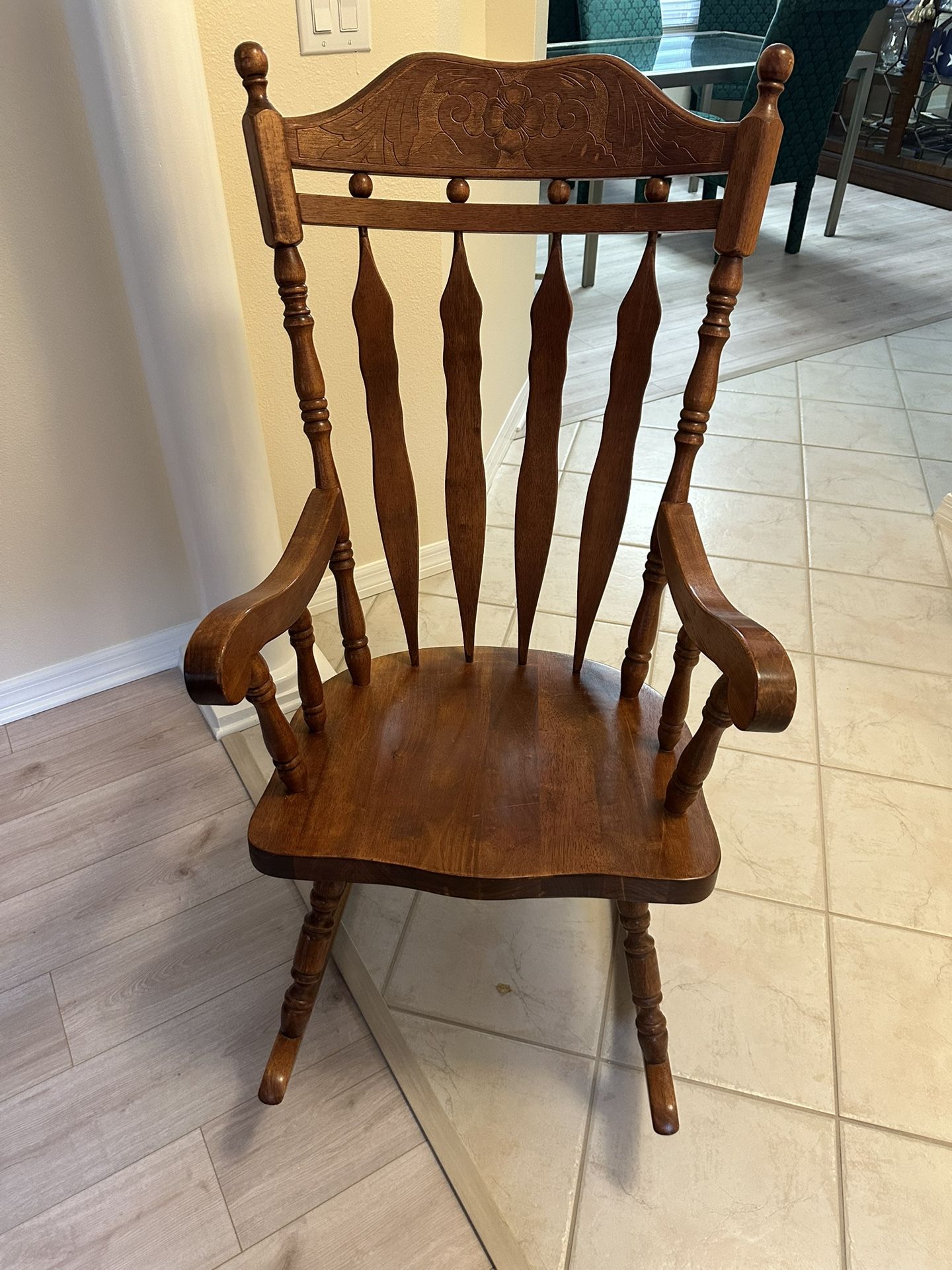 Wooden Rocker