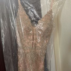 Formal Blush Pink Dress