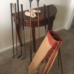MANCAVE Vintage Golf Clubs 