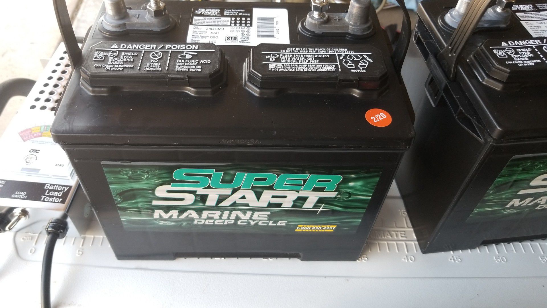 12 volt super start RV batteries