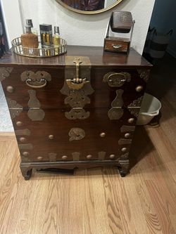 Asian Antique Vanity Chest