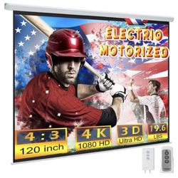 YODOLLA 120 inch Motorized Projector