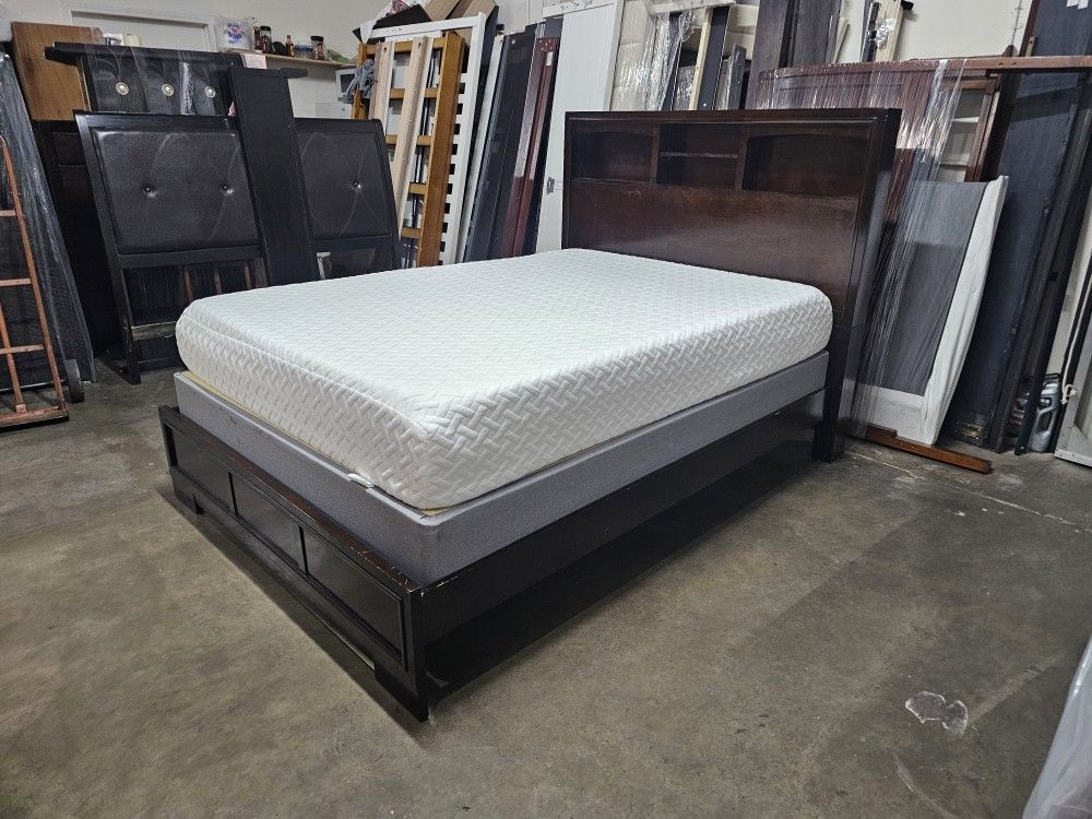 Queen Bed And Mattress