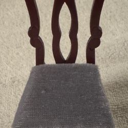 Mini Dollhouse Chairs- Rocking & Dining