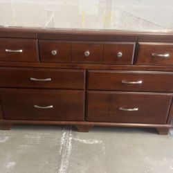 Dresser and mirror