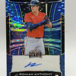 Roman Anthony Blue Pulsar Autograph /7