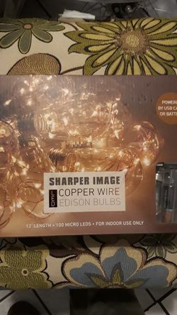 Lighting Indoor COPPER WIRE inside light bulbs