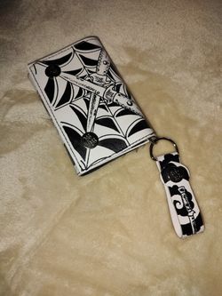 Wallet With Skulls And Knives RR