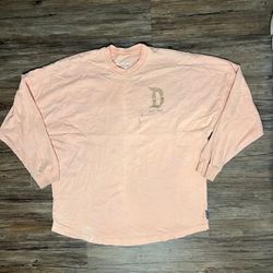 Womens Disneyland Spirit Jersey Pink And Gold Size Medium
