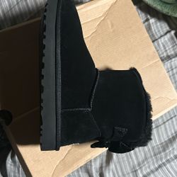 Ugg Boot Mini Bailey Bow Black