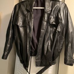 Leather jacket