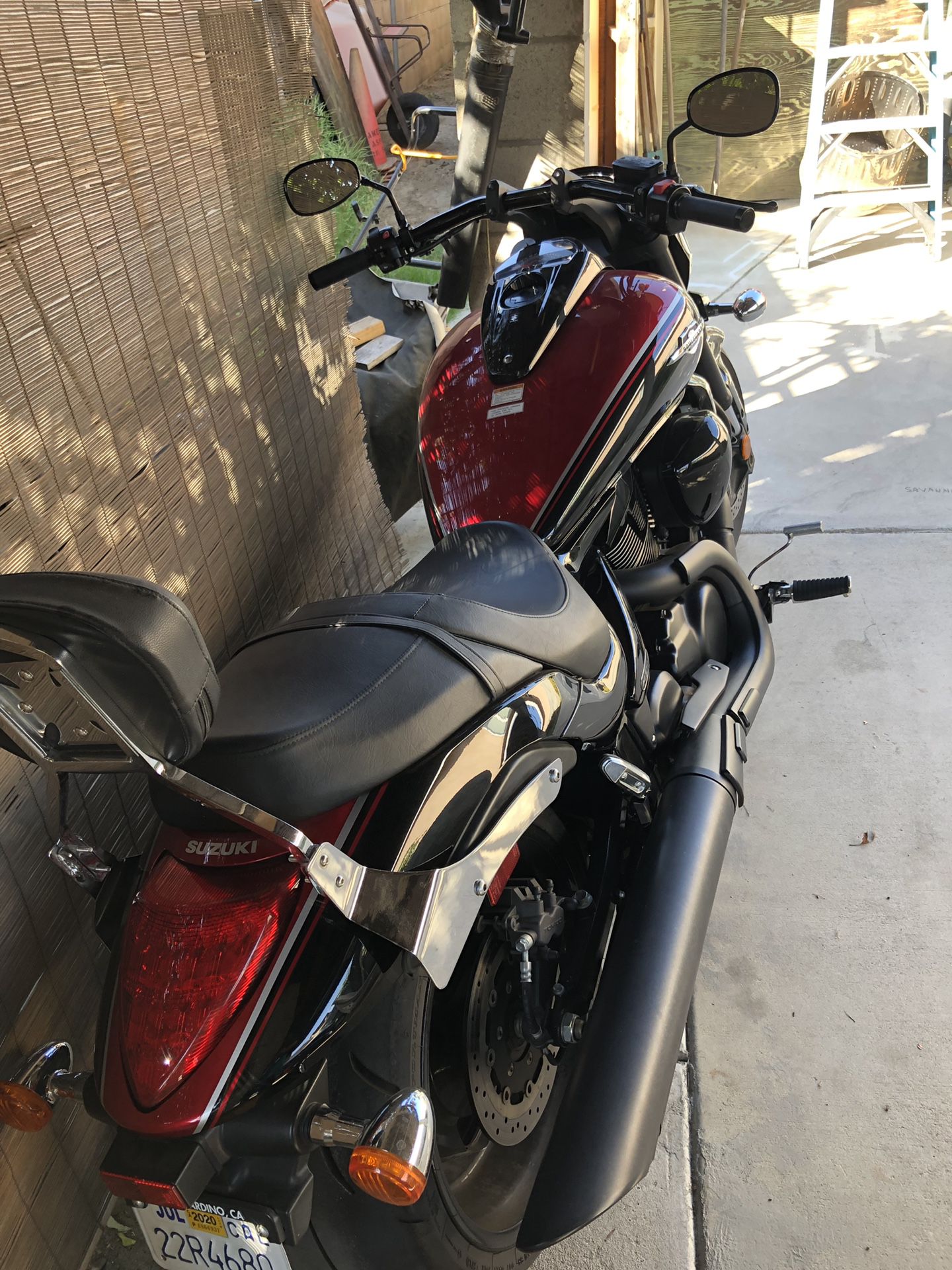 2015 Suzuki M109R Boulevard Motorcycle
