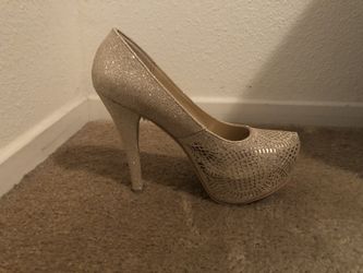 These high heel pumps size 6 (true to size)