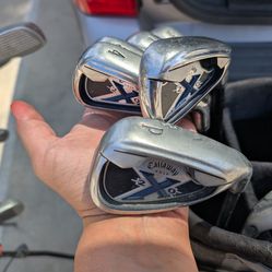 Callaway X20 iron set + extras ((SOLD AS A BUNDLE))