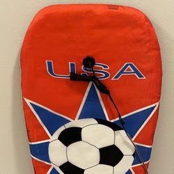Large (36"L x 18"W) SURF-RIDING BOOGIE / BODY BOARD - posted price is firm.