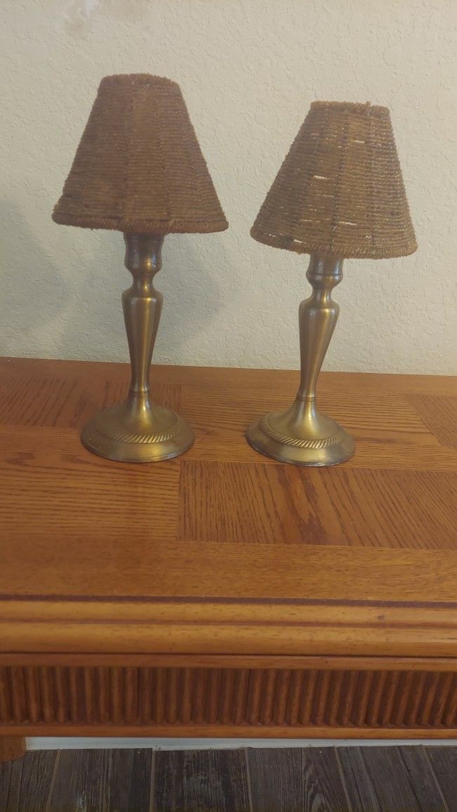 Beaded candle holders