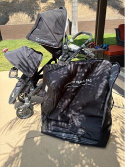 UPPAbaby Vista Double Stroller with RumbleSeat & Infant SnugSeat $450 OBO