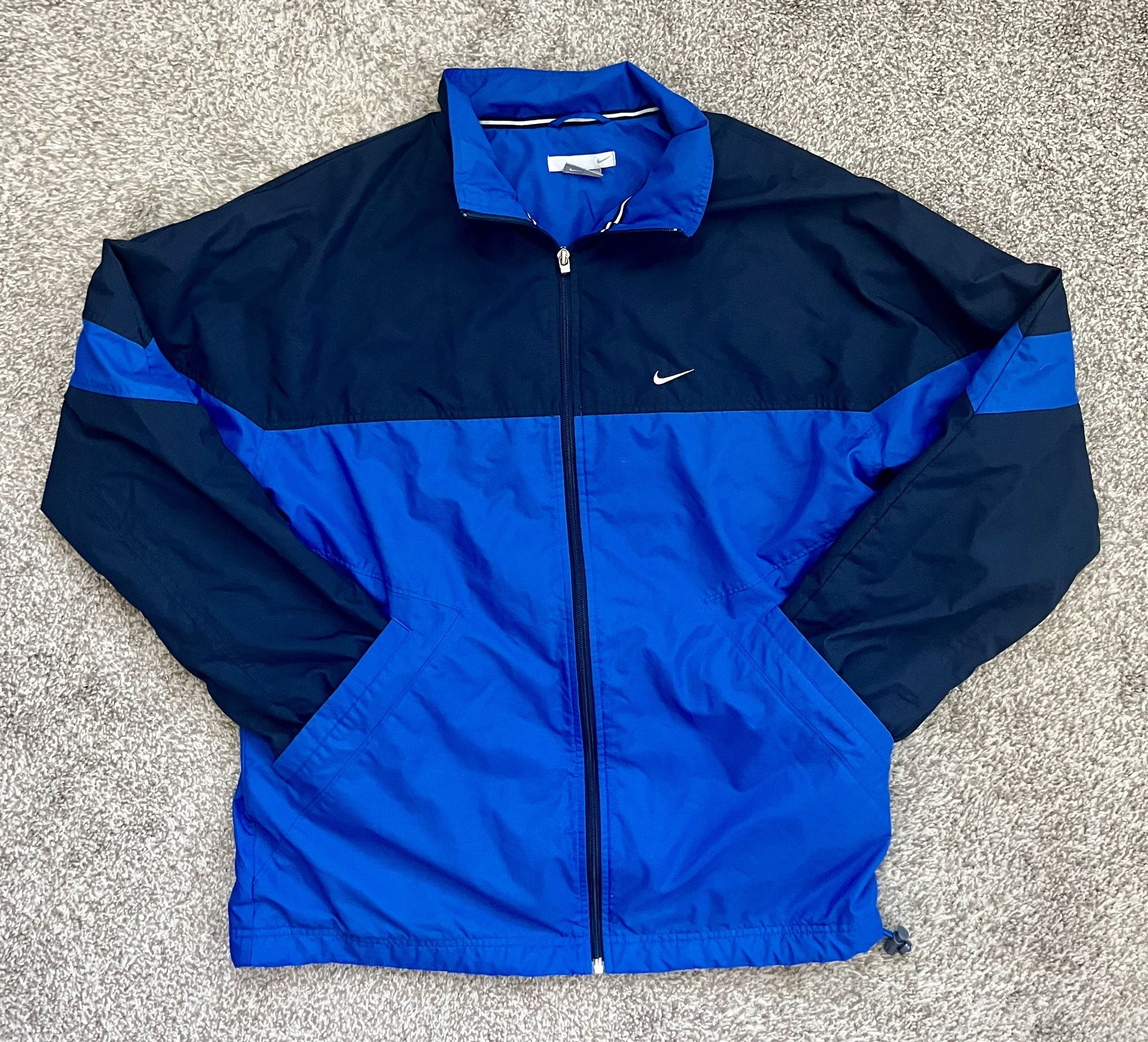 Vintage 90’s Nike Two Toned Zip Front Jacket