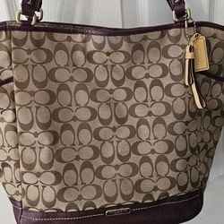 Vintage Coach Handbag 