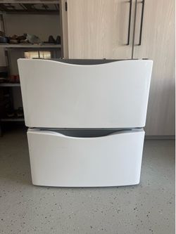 WASHER/DRYER PEDISTAL PAIR