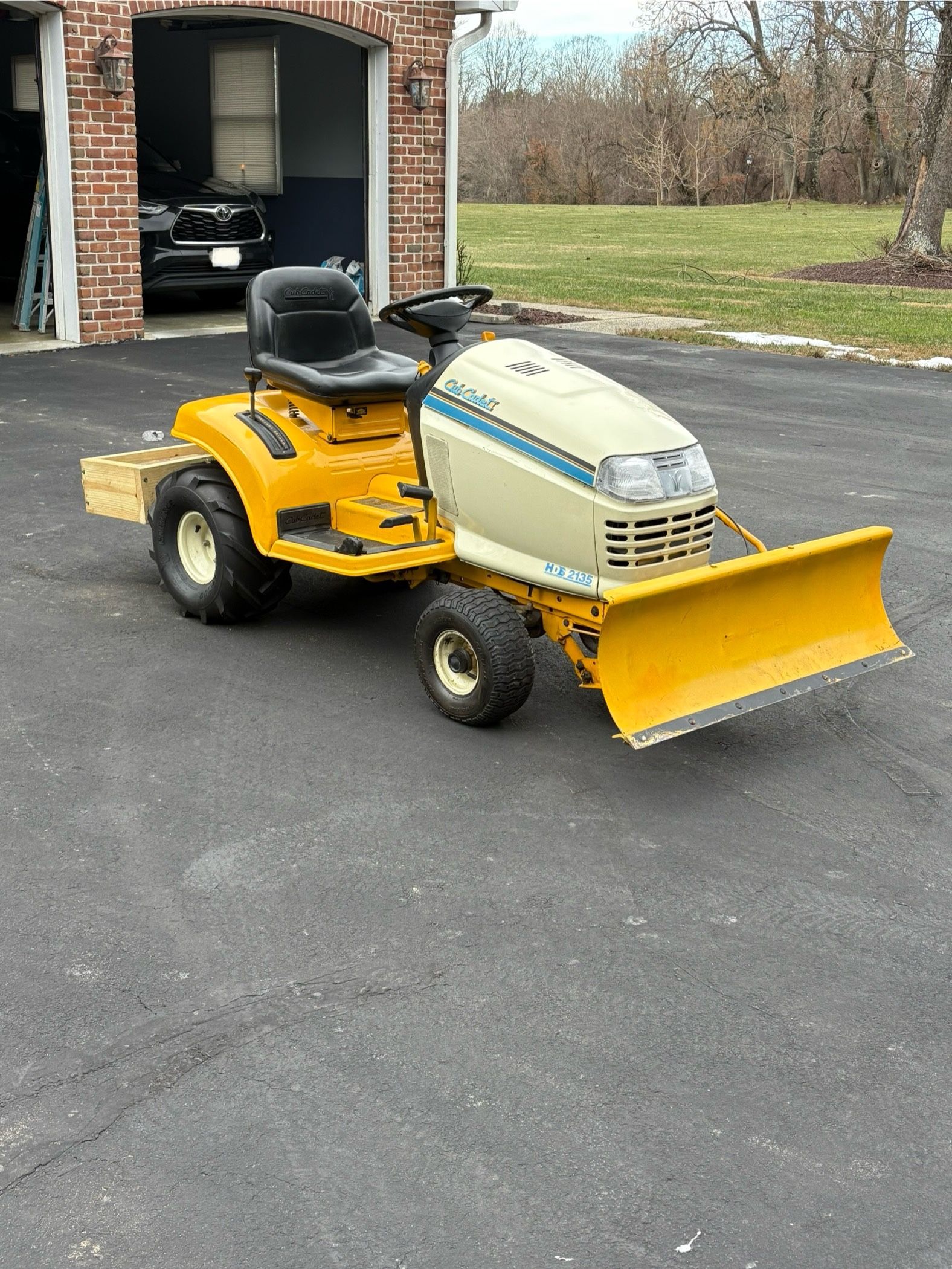 Cub Cadet With Snow Plow