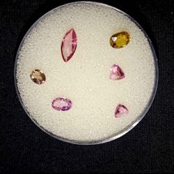 Natural Pink Cut Sapphire Gemstones 