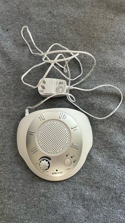 Homedics SoundSleep White Noise Sound Machine, Silver