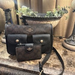 Coach Purse And Wallet In Great Shape 