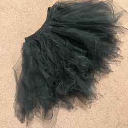 New small black tutu tulle skirt costume goth gothic cosplay festival outfit