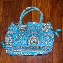 Vera Bradley Totally Turquoise Shoulder Bag