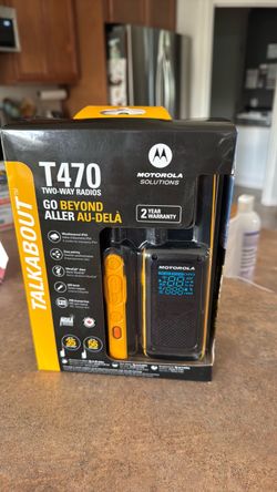 Motorola Talkabout two-way radios