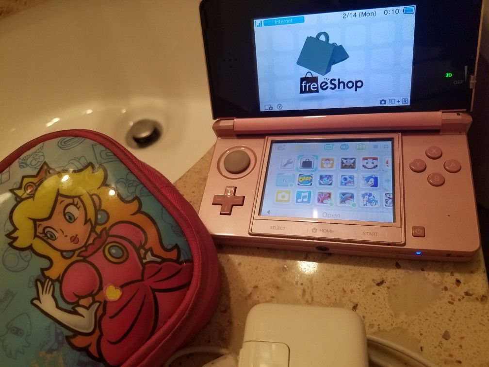 Pearl Pink Nintendo 3ds Original
