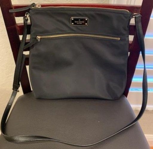 Kate Spade Black Nylon Crossbody Bag