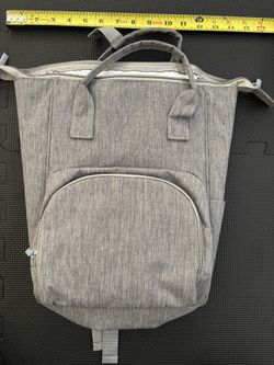 Grey Insulated Bottle Bag