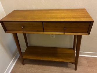 West Elm Mid-Century Mini Console – Acorn Finish