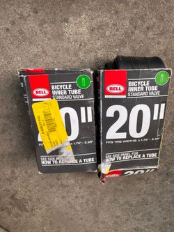 Bell Sports Bicycle Inner Tube - Schrader Valve, Fits 20 x 1.75-2.125, Black