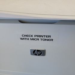 CHECK PRINTER WITH  MICR  Toner 