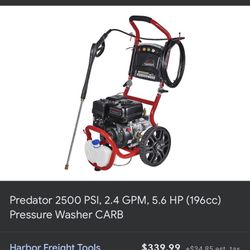 Washer Pressure