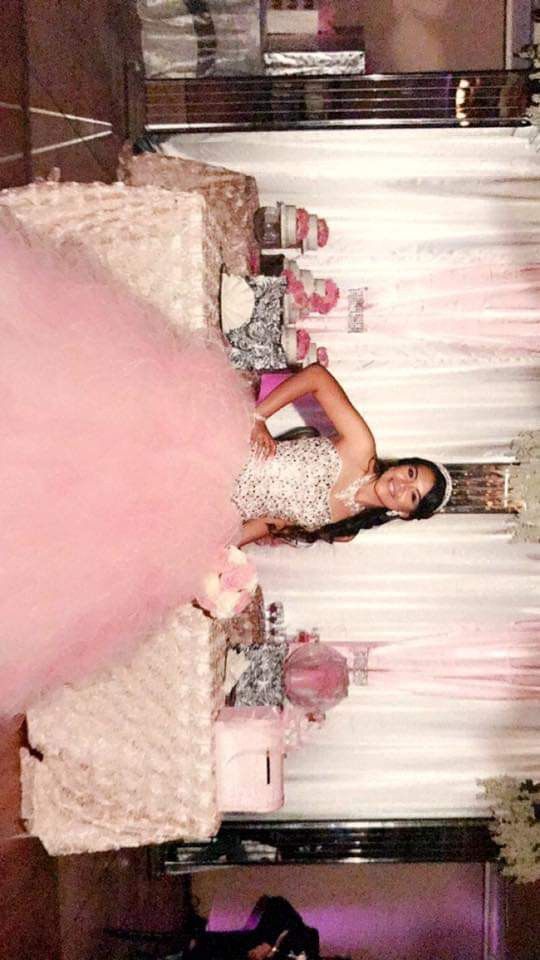 Quinceanera dress and after party dress
