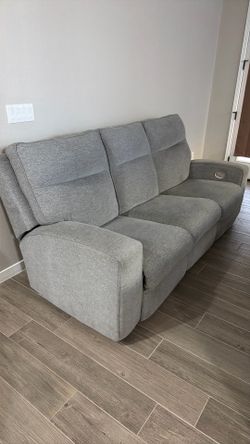 Gray Recliner